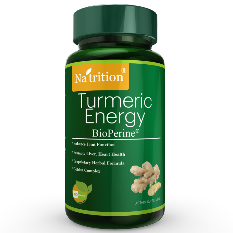 Turmeric Energy Capsules Turmeric Extract, Oliver Leaf Extract